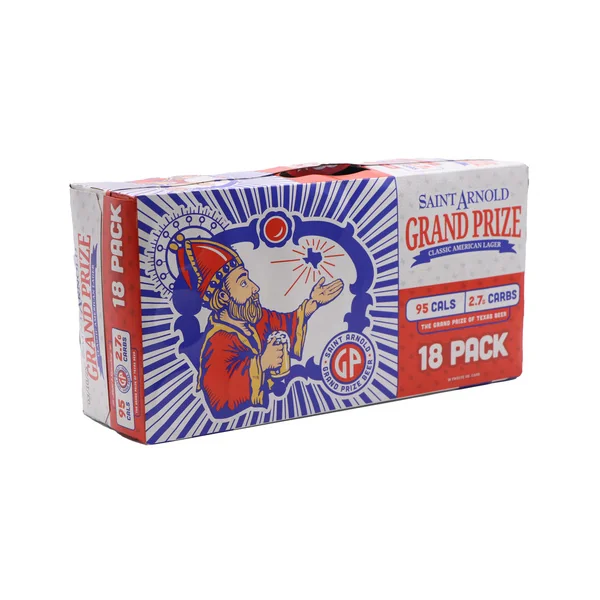 Saint Arnold Grand Prize Classic American Lager 18pk