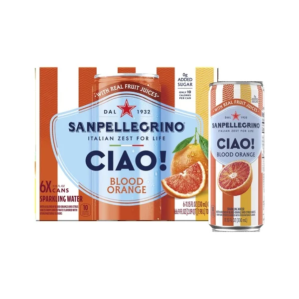 San Pellegrino Ciao • Blood Orange Spklg Wtr 330ml