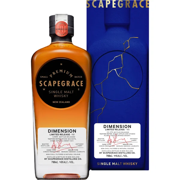 Scapegrace Dimension VII Single Malt Whisky
