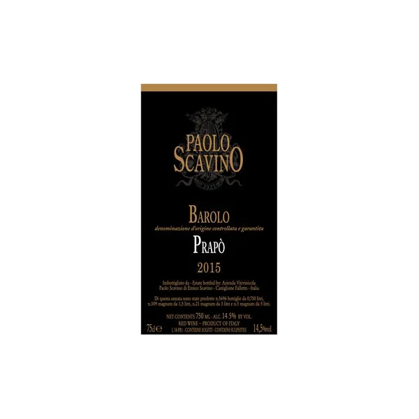 Scavino Barolo Prapò 2015