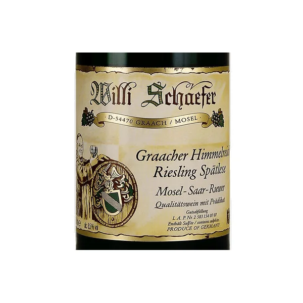 Schaefer/Willi Riesling Spätlese Graacher Himmelreich #8 2018