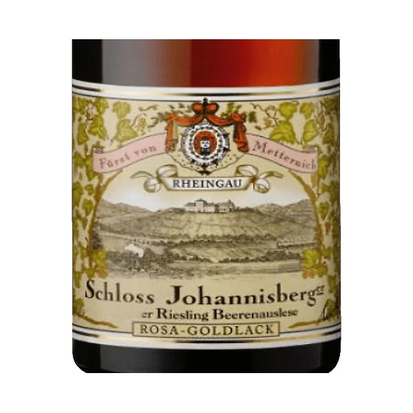 Schloss Johannisberg Riesling Beerenauslese Rosa-Goldlack 2001