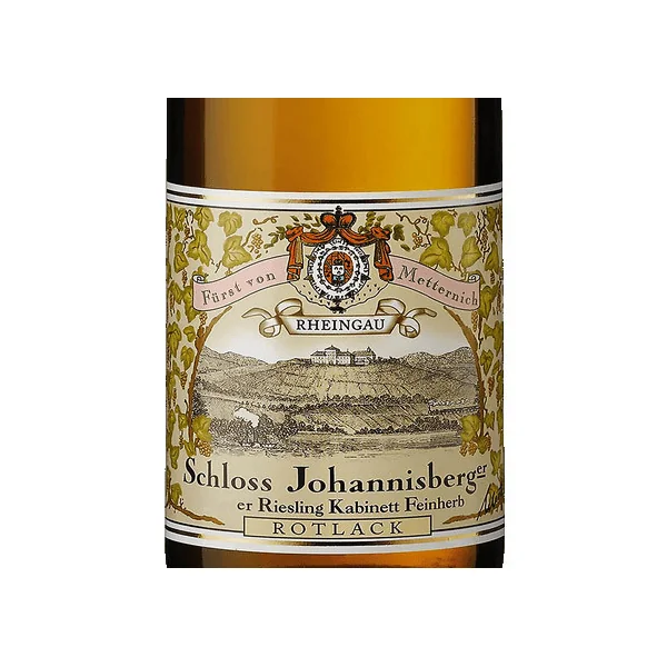 Schloss Johannisberg Riesling Kabinett Feinherb Rotlack 2018