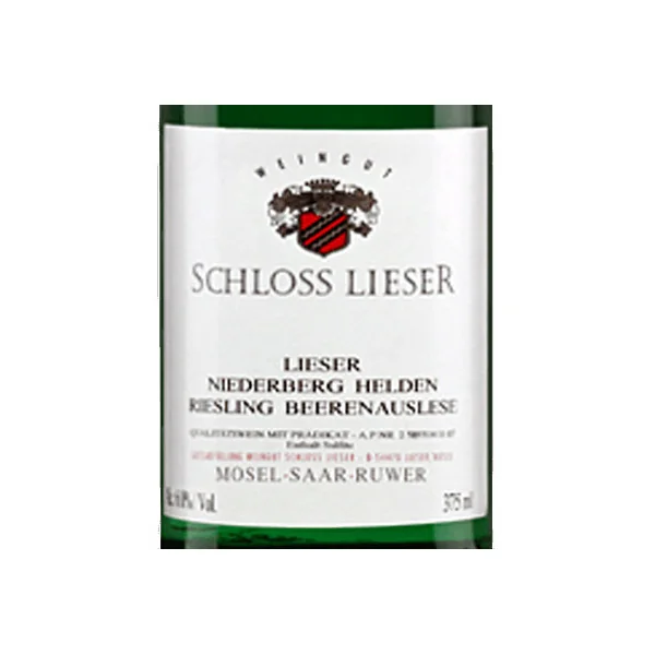 Schloss Lieser Riesling Beerenauslese Niederberg Helden 2018 375ml