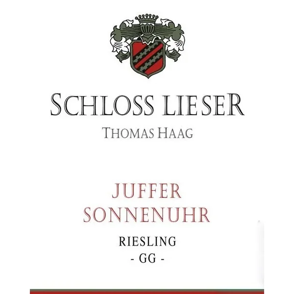 Schloss Lieser Riesling Juffer Sonnenuhr Grosses Gewächs 2018