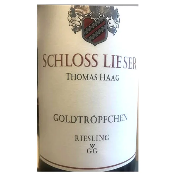 Schloss Lieser Riesling Piesporter Goldtröpfchen Grosses Gewächs 2019