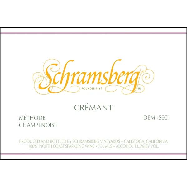 Schramsberg Demi-Sec North Coast Crémant 2016