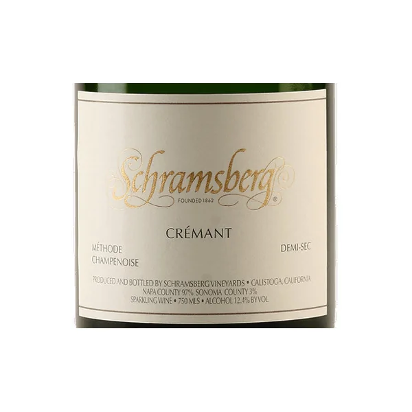 Schramsberg Demi-Sec North Coast Crémant 2018