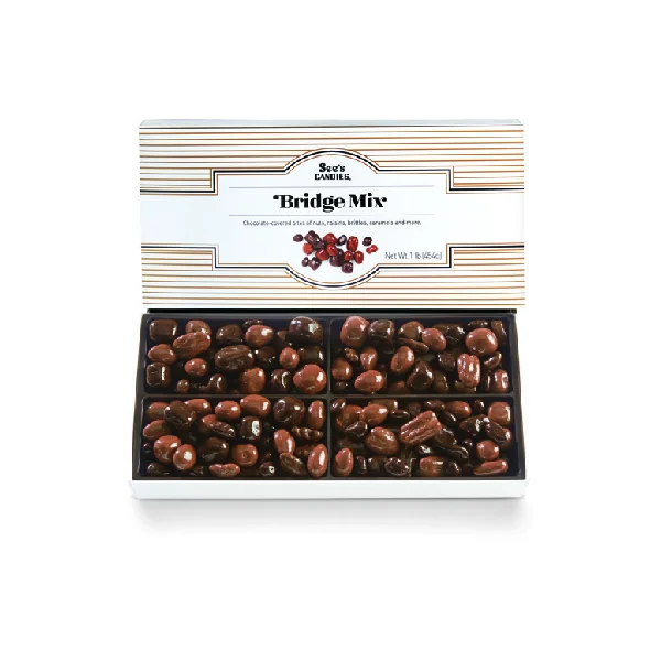 See’s Bridge Mix Covered In Chocolate