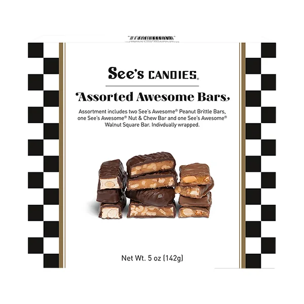 See’s Candies • Assorted Awesome Bars