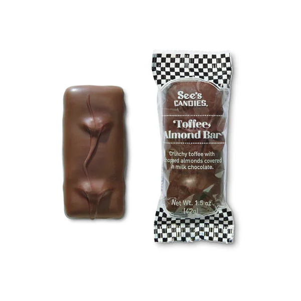 See’s Toffee Almond Candy Bar