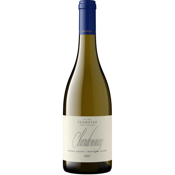 Seghesio Family Vineyards Chardonnay Sonoma County Monterey County 2021