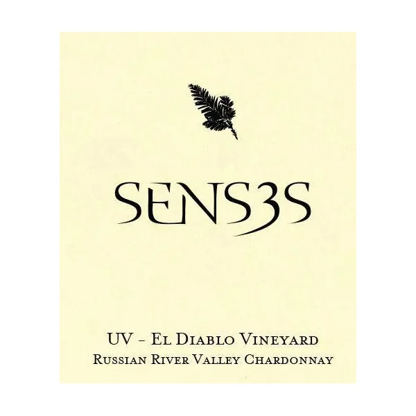 Senses Chardonnay El Diablo Sonoma Coast UV Vineyard 2018