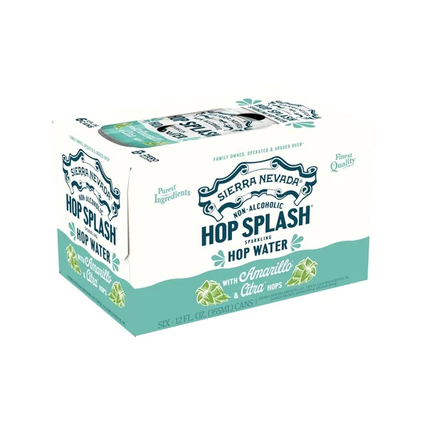 Sierra Nevada Hop Splash • Sparkling Hop Water 12oz