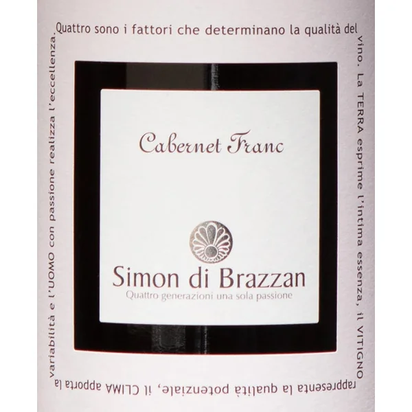 Simon di Brazzan Cabernet Franc Venezia Giulia 2016
