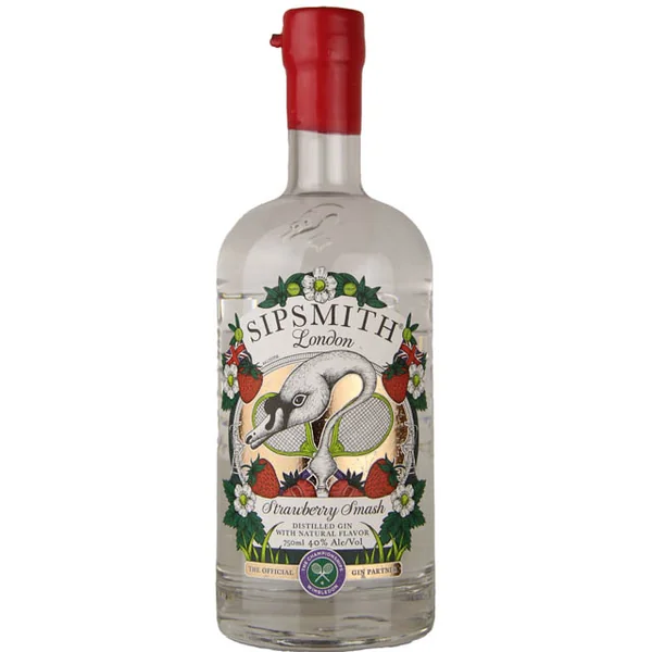 Sipsmith Strawberry Smash Gin / 750mL