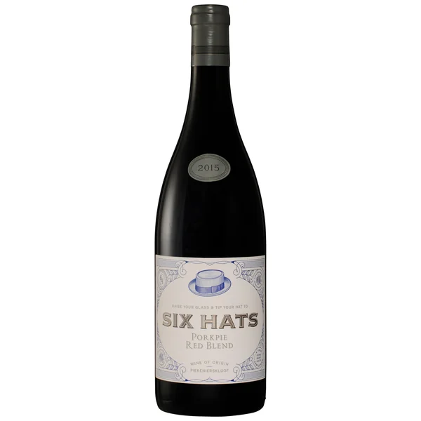 Six Hats Porkpie Red Blend Piekenierskloof 2015
