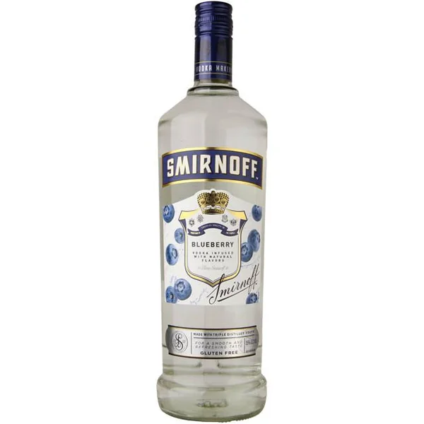 Smirnoff Blueberry Flavored Vodka / Ltr
