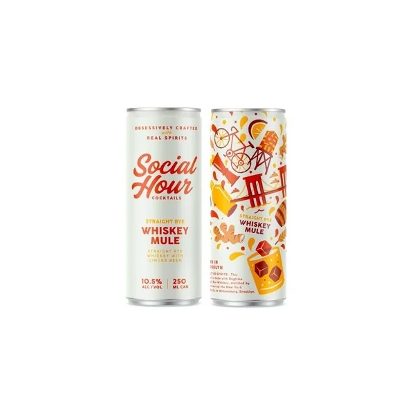 Social Hour Whiskey Mule Cocktail