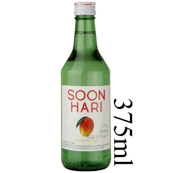 SoonHari Apple Mango Soju (Half Bottle) / 375mL
