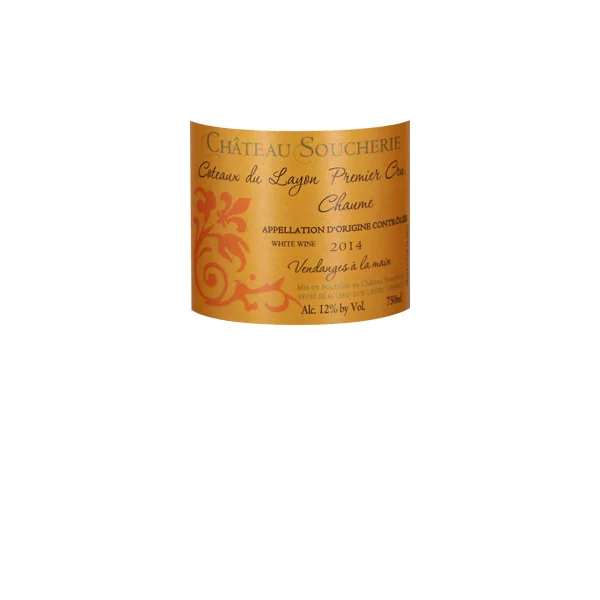 Soucherie Coteaux du Layon 1er cru "Chaume" 2014