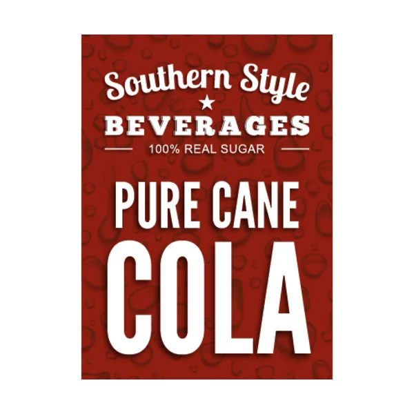 Southern Style Bib Cane Sugar Cola • 5 Gal • - Image 2
