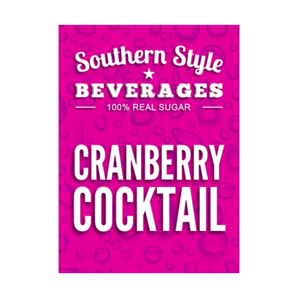 Southern Style Bib Cranberry Cocktail • 3 Gal •