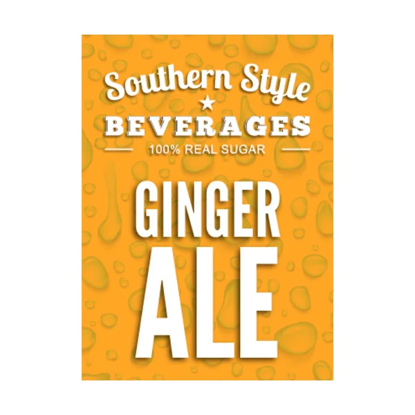 Southern Style Bib Ginger Ale • 3 Gal •