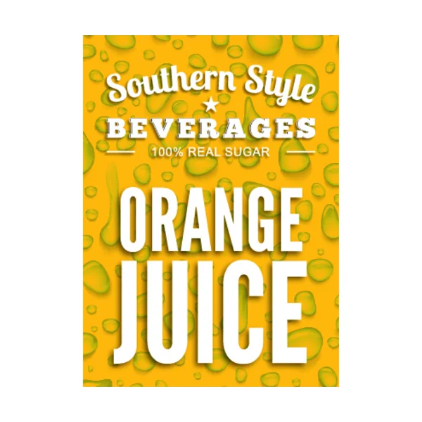 Southern Style Bib Orange Juice • 3 Gal • - Image 2