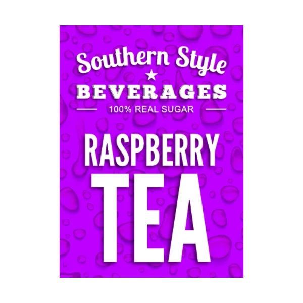 Southern Style Bib Rasp. Tea • 3 Gal •