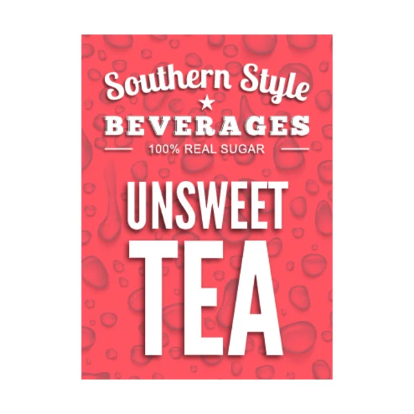 Southern Style Bib Unsweet Tea • 3 Gal •