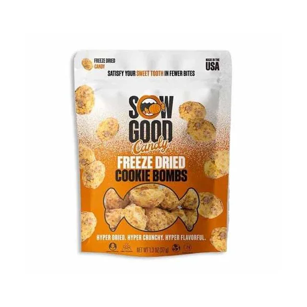 Sow Good Freeze Candy • Cookie Dough Bombs (Milk Duds)