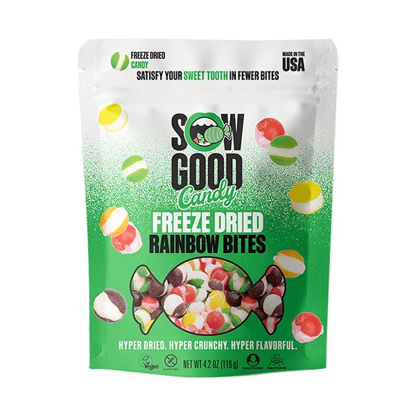 Sow Good Freeze Candy • Rainbow Bites (Skittles)