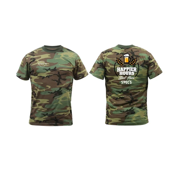 Spec’s Camo Happier Hour Shirt