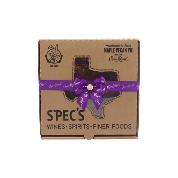 Spec’s Maple Pecan Pie Made With Crown Royal Deluxe Whisky