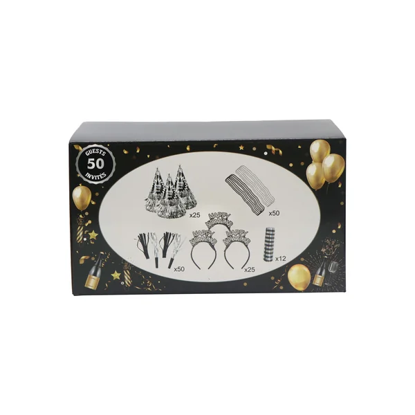 Spec’s New Years Eve Party Kit • Silver 50 Person