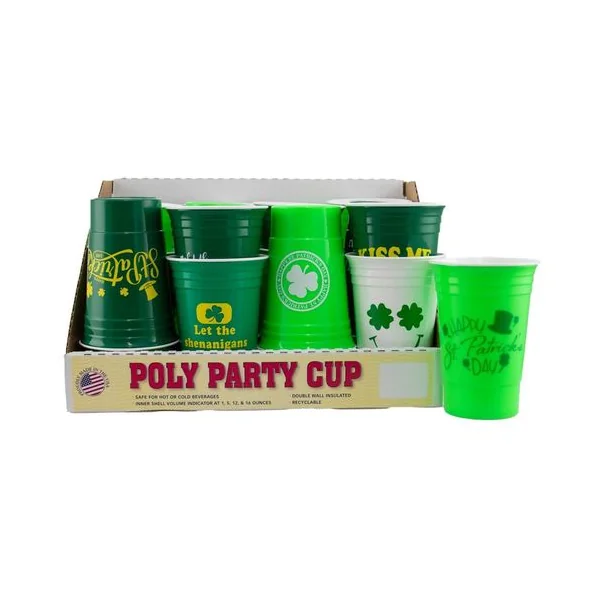 St. Patrick’s Day • Party Cup Doublewall Poly