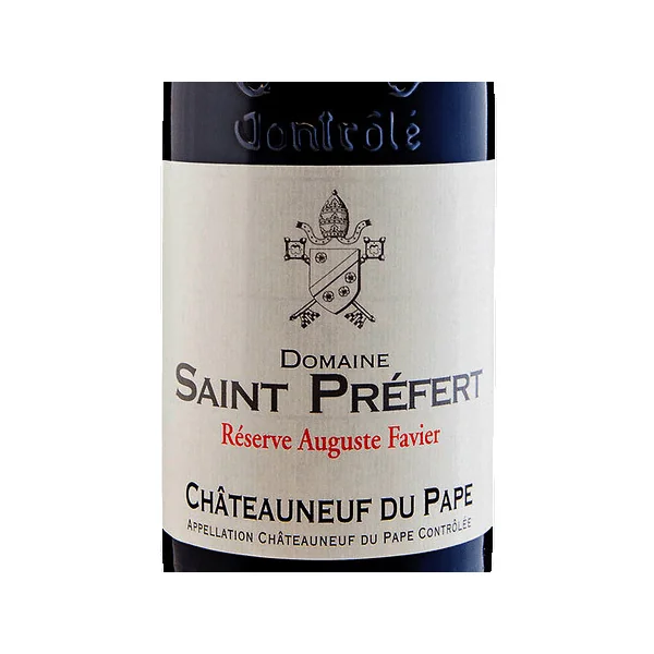 St. Préfert Châteauneuf-du-Pape Réserve Auguste Favier 2016