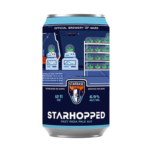Starbase Brewing Starhopped Hazy IPA • 6pk Can