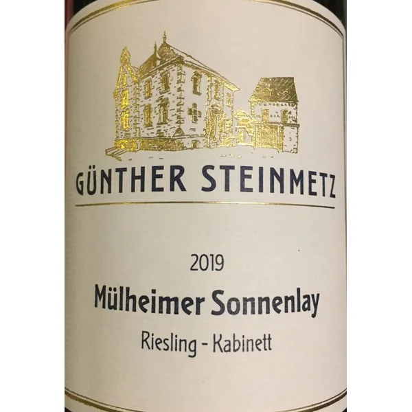 Steinmetz/Günther Riesling Kabinett Mulheimer Sonnenlay 2019