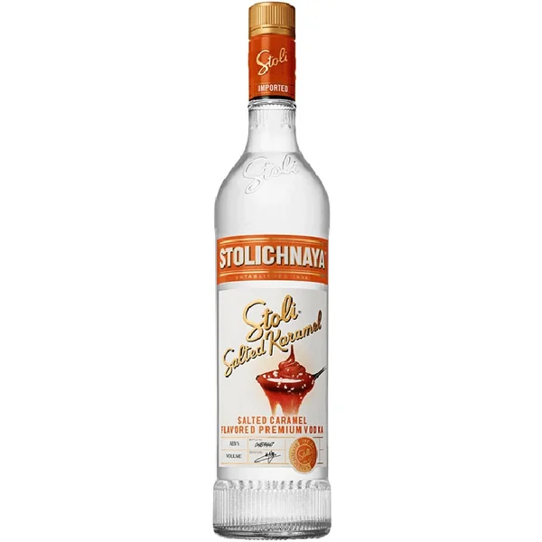Stolichnaya Stoli Salted Karamel Vodka