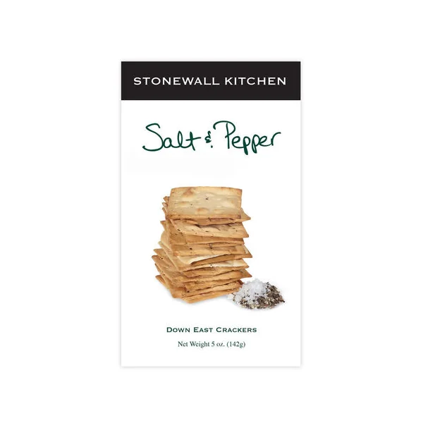 Stonewall Kitchen Crackers • Salt and Pepper