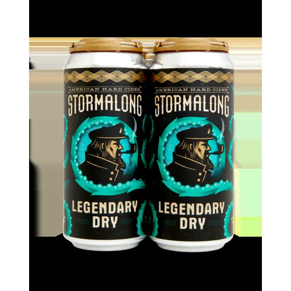 Stormalong Legendary Dry Hard Cider 4pk 16oz.