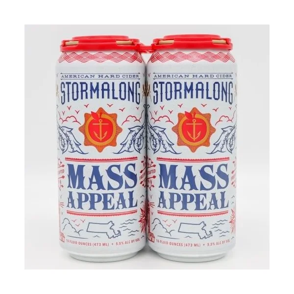 Stormalong Mass Appeal 16oz 4pk Cans