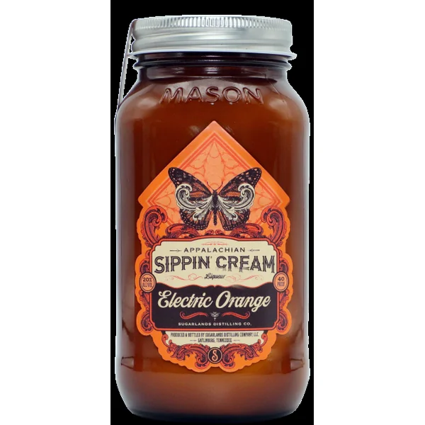 Sugarlands Distilling Company Appalachian Sippin' Cream Liqueur Electric Orange 750ml