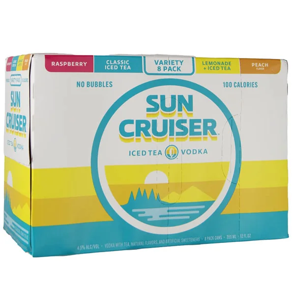 Sun Cruiser Iced Tea Vodka Variety 8 Pk / 8-355mL