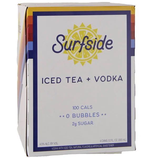 Surfside Iced Tea Vodka 4Pk / 4-355mL