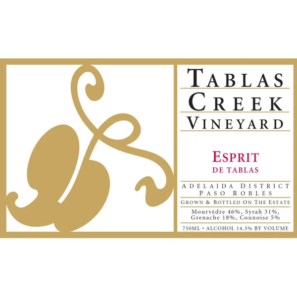 Tablas Creek Esprit de Tablas Rouge Paso Robles 2019