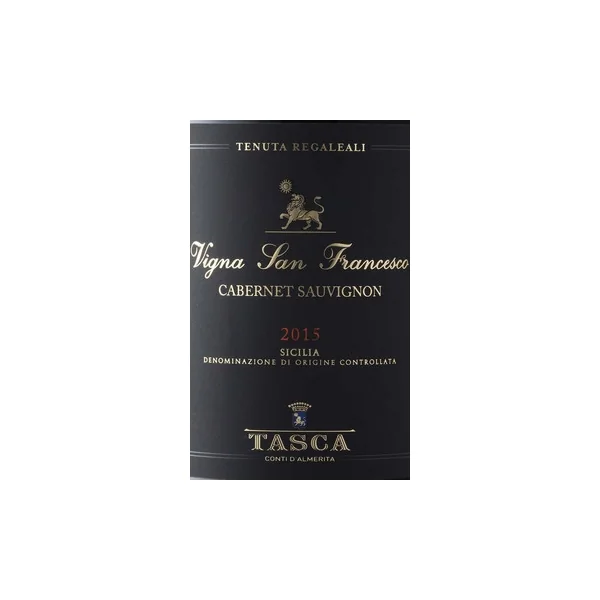 Tasca d'Almerita/Regaleali Cabernet Sauvignon Vigna San Francesco 2015