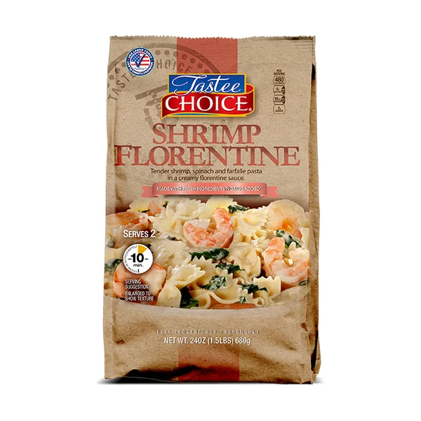 Tastee Choice • Shrimp Florentine